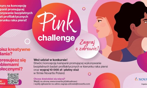 PINK CHALLENGE. Zagraj o zdrowie - konkurs dla studentów